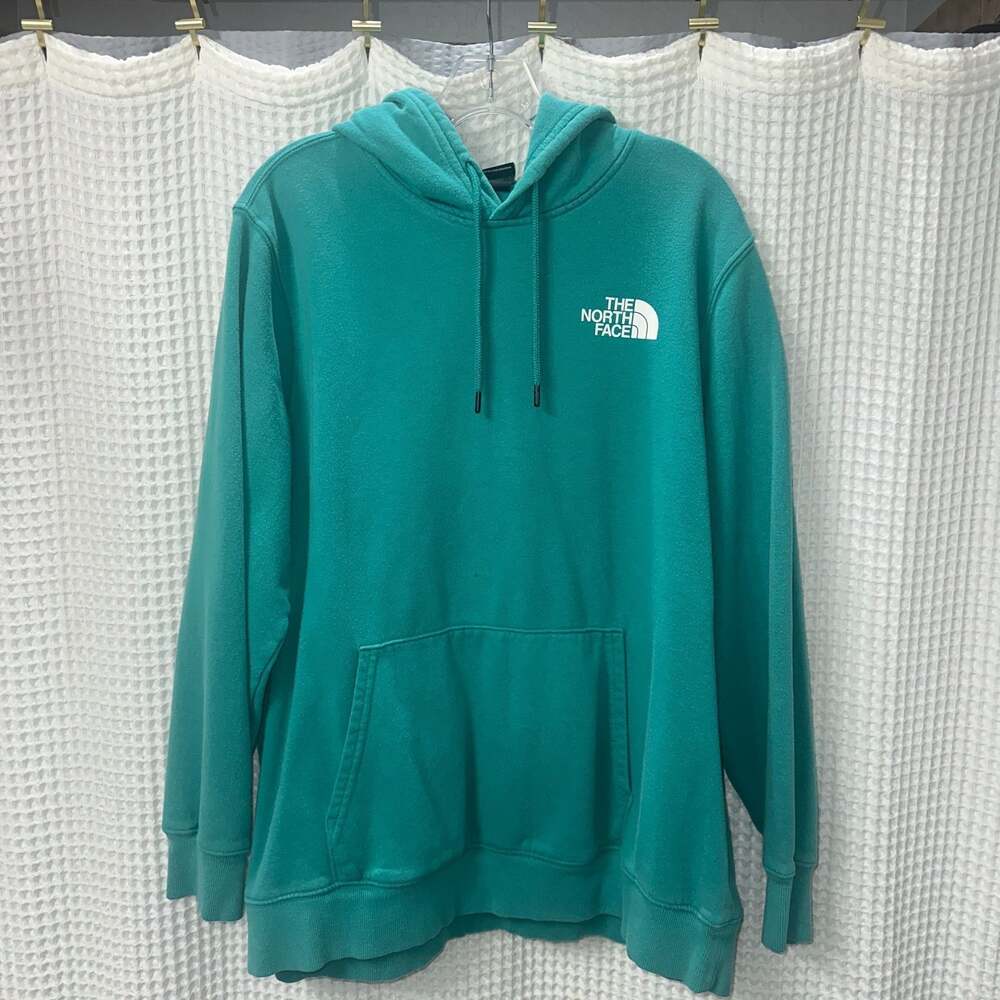The North Face Women's Green Pullover Hoodie Size 2X